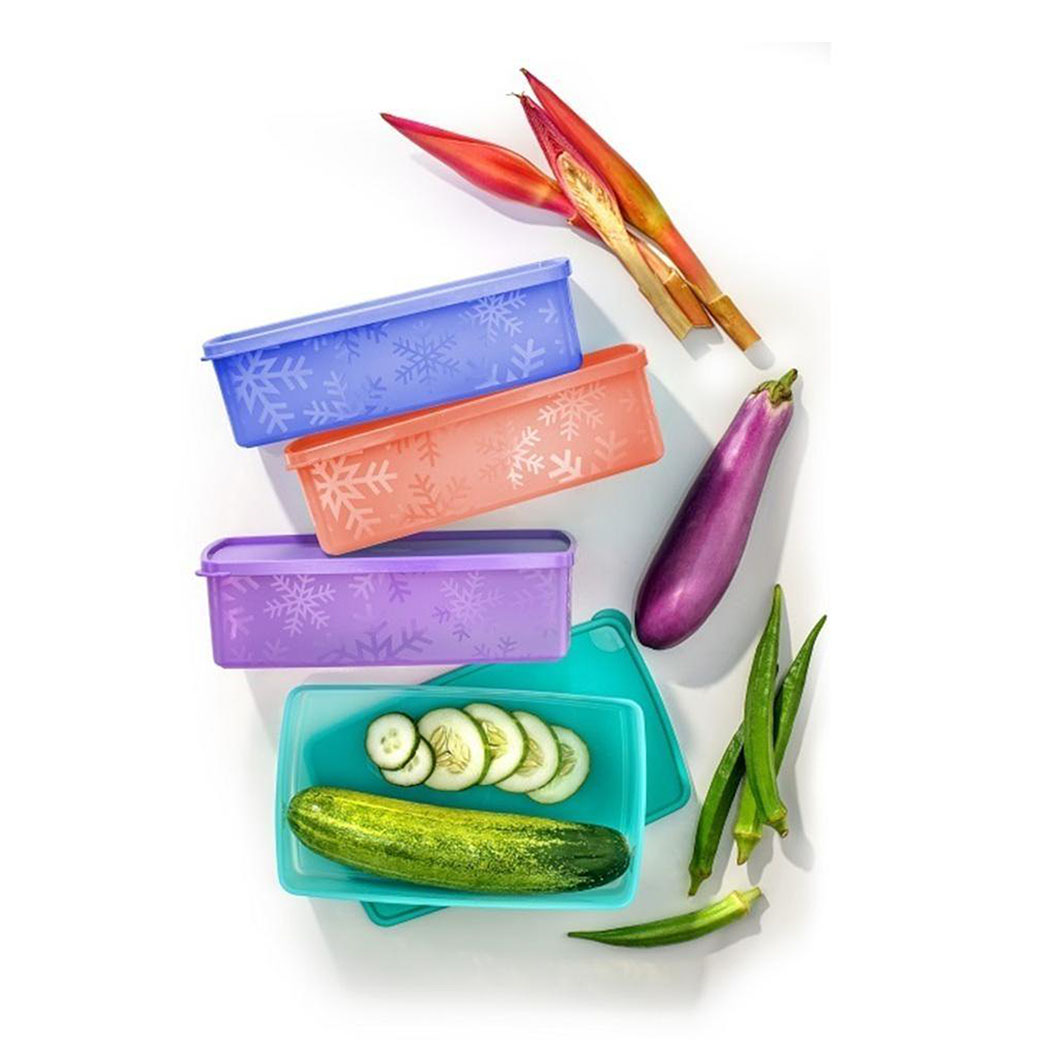 Snowflake Double Square Round 1.3 Liter