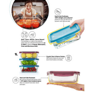 Premia Glass Rectangular